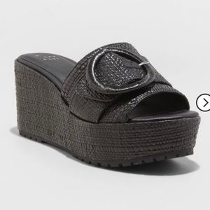 Target A New Day Victoria Wedge Heels NEVER WORN